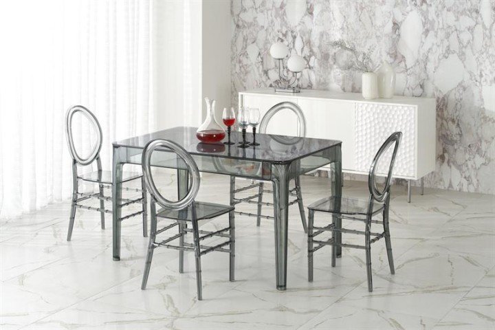 Стол обеденный GOMEZ HALMAR Дымчатый